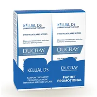 Pachet Sampon Tratament Dermatocosmetic Anti-Matreata Kelual DS, 100 ml + 100 ml – Ducray