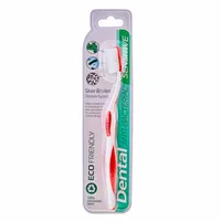 Periuta de dinti Dental Eco Friendly Antibacteriana Sensitive - rosu, Rubella