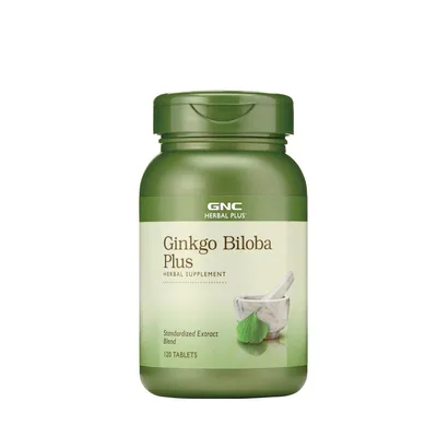 GNC Herbal Plus Ginkgo Biloba Plus | 120 Tb