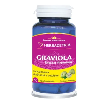 Graviola, Herbagetica | 60 capsule