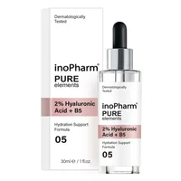 Ser de fata INOPHARM 2% Acid Hialuronic si Provitamina B5, Rubella | 30 ml