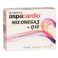 Aspacardio Mix Omega 3 + Q10, Terapia SA | 30 capsule