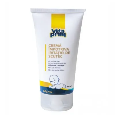 Crema impotriva iritatiei de scutec Vitaprim Baby Care | 150 ml