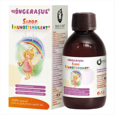 Ingeras Sirop Imunostimulent, Dacia Plant | 200 ml