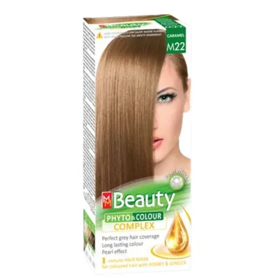 Vopsea de par M22 - Caramel, MM Beauty | 110 g