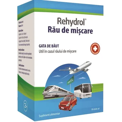 Rehydrol Rau de miscare, MBA Pharma Innovation | 10 stickuri