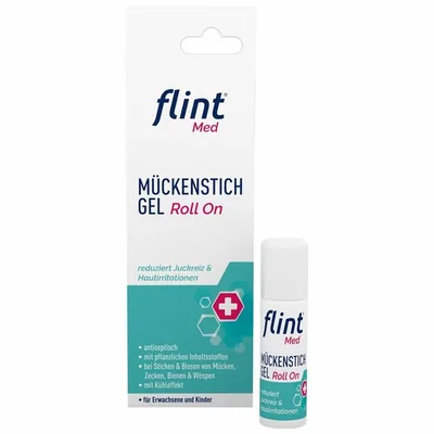 Gel Roll-On Calmant pentru Înțepături de Insecte Flint Med, 10 ml, Kyberg