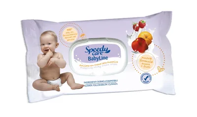 Servetele umede pentru copii Speedy Care, O-Pac | 72 buc