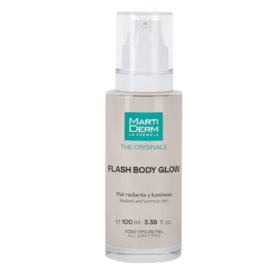 Crema de corp cu efect de lifting Flash Body Glow, The Originals, Martiderm | 100 ml
