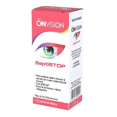 Onvision Septistop solutie oftalmica lubrifianta, Sun Wave Pharma | 10 ml