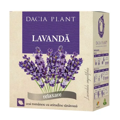 Ceai Lavanda, Dacia Plant | 50 g