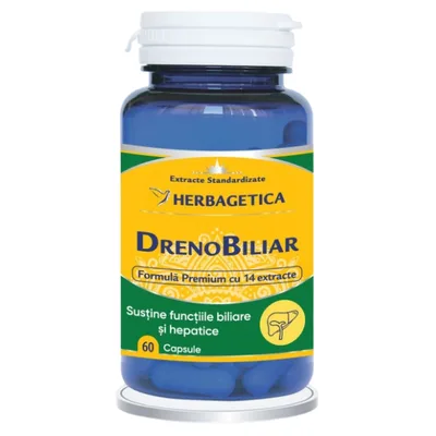 DrenoBiliar, Herbagetica | 60 capsule