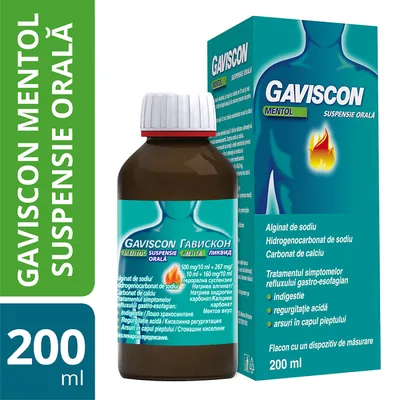 GAVISCON MENTOL X 1