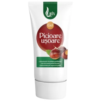 Gel Picioare Usoare, Larix | 150 ml