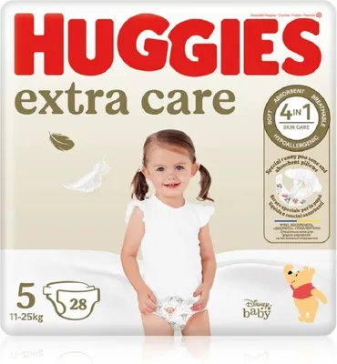Scutece Huggies Extra Care nr. 5, 11-25 kg | 28 bucati
