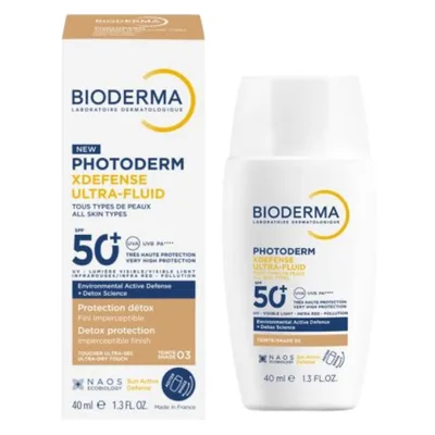 Ultra-Fluid nuantator SPF 50+ Shade 02 Photoderm Xdefense, Bioderma | 40 ml