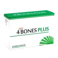 4 Bones Plus, 30 comprimate, Sun Wave Pharma
