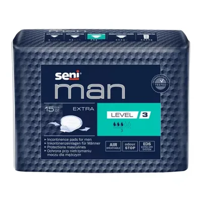Absorbante urologice Man, Extra Plus, Level 4, Seni  | 15 buc