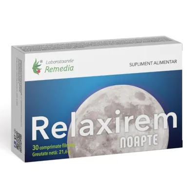 Relaxirem noapte, 30 capsule, Remedia