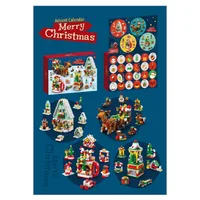 Calendar Advent CHRISTMAS 6+ Casuta din turta dulce, Fun Toys | 1099 piese