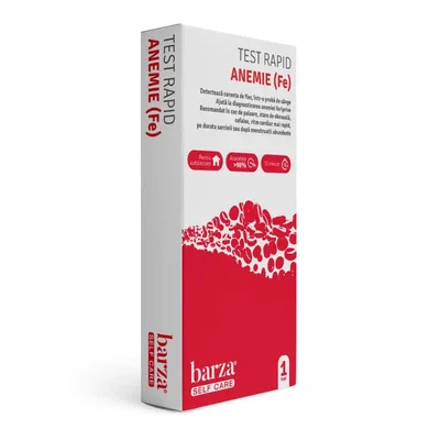 Test rapid anemie (Fe), Self Care Medical