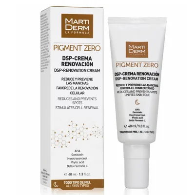 Crema regeneranta de noapte pentru ten pigmentat Pigment Zero DSP, Martiderm | 40 ml