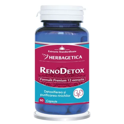 RenoDetox, Herbagetica | 30 capsule