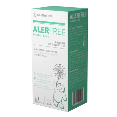 Alerfree picaturi orale, 10ml, Ab-Biotics