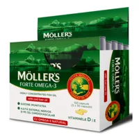Omega 3 Forte, 150 capsule, MollerS