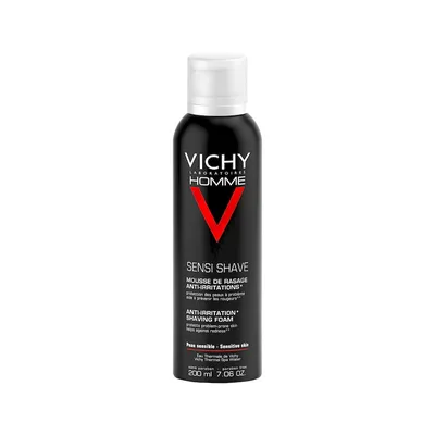 Vichy Homme Spuma de barbierit anti-iritatii | 200 ml