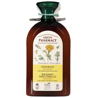 Balsam pentru par normal si gras cu Galbenele, Green Pharmacy | 300 ml