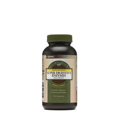 GNC Natural Brand Enzime Digestive | 100 capsule