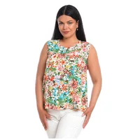 Bluza vara ERV22V200 floral multicolor, Eranthe | marimea M