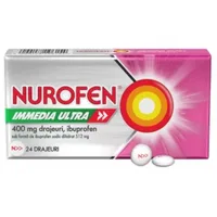 Nurofen Immedia Ultra 400 mg, Reckitt Benckiser | 12 drajeuri
