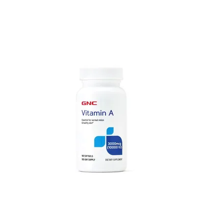 GNC Vitamin A 10.000 ui | 180 capsule