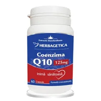Coenzima Q10, 125 mg, 30 capsule, Herbagetica