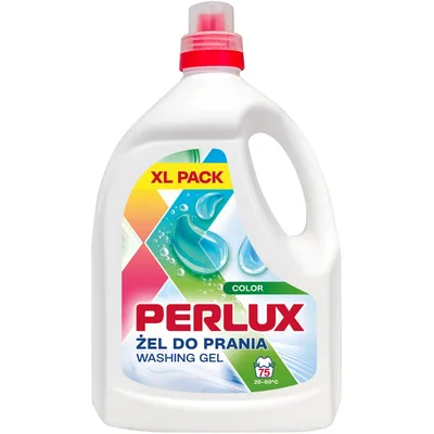 Detergent gel rufe XL Perlux Color, Lakma | 3 L