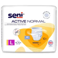 Chilot elastic absorbant SENI Active Normal, Large, TZMO | 10 bucati