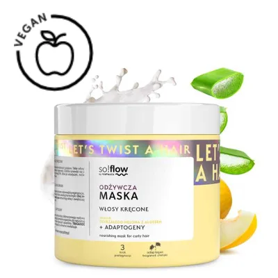 Masca Nutritiva So!Flow pentru Par Ondulat, Green Pharmacy | 400ml