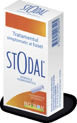 Stodal granule heomeopate, Boiron | 2 tuburi x 4 g