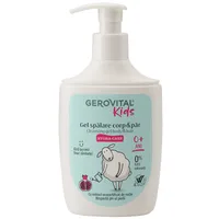 Gel spalare corp si par Hydra Care, pentru copii, Gerovital Kids | 300 ml