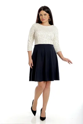 Rochie clos CI22083 ivoire/bleumarin, Cesy | marimea L