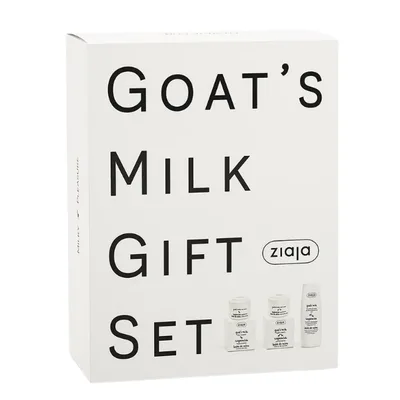 Set Lapte de Capra: crema de fata de zi 50 ml + crema de noapte 50 ml + crema de maini 80 ml, Ziaja