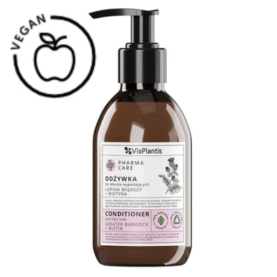 Balsam Pharma Care impotriva caderii parului cu Brusture si Biotina, Green Pharmacy | 300 ml