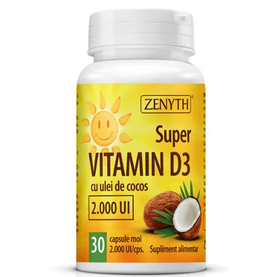 SUPER VITAMINA D3 2000UI 30CAPS