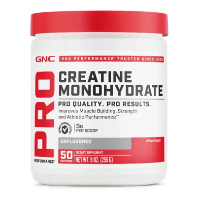 PRO PERFORMANCE Creatine Monohydrate, GNC | 255 g pulbere