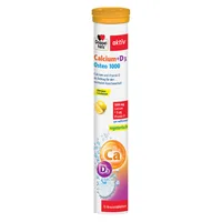Calciu + D3 Osteo 1000, Doppelherz Aktiv | 15 comprimate efervescente