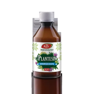 Plantusin pentru Copii, R35, sirop tuse, cu fructoza, Fares | 250 ml