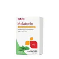 GNC Melatonina 5 Mg, Cu Aroma De Menta | 60 Tb