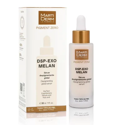 Ser depigmentant Exo Melan, Pigment Zero DSP, Martiderm | 30 ml